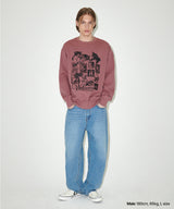 CAT COLLAGE SWEATSHIRT