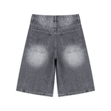 BTB : ウェーブウォッシングバミューダショーツ [GRAY CORE] [UNISEX]
