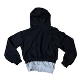 Layered hoodie