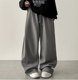 Enz Side Track Line Wide Pants