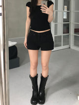 Lena Shirring Puff T-shirt (4 colors)