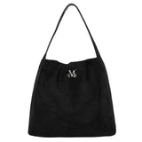 ECHO SUEDE SHOULDER BAG UNISEX (2Color)