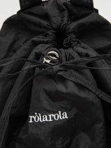 NYLON CHAIN BACKPACK BLACK