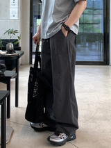 [Limited Quantity] ルック ステーブル 2WAY クーリング ナイロン ワイド バンディング パンツ