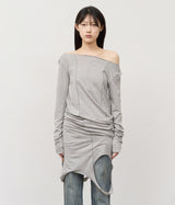(W) Out Stitch Top