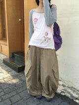 Flower Raglan T-Shirt