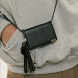 tip fold minimal wallet bag & knot keyring