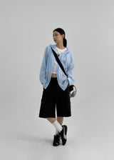 [MADE] Kissen Summer Overfit Hooded Shirt
