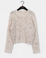 Nata Bokashi Twisted Round Knitwear