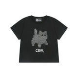 VASS LETTERING ART HALF T UNISEX (2COLOR)