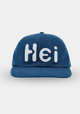 Heiビッグロゴフェルトキャップ Blue