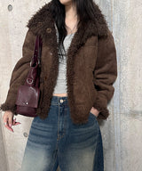 [F/W]ヘアリバーシブルムスタン