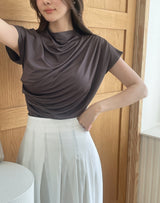 Dayzel Half Drape Cool Span T-Blouse