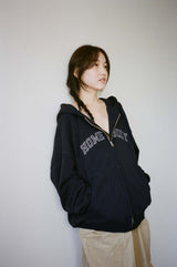 Homebody Hoodie Zip-Up (Navy)