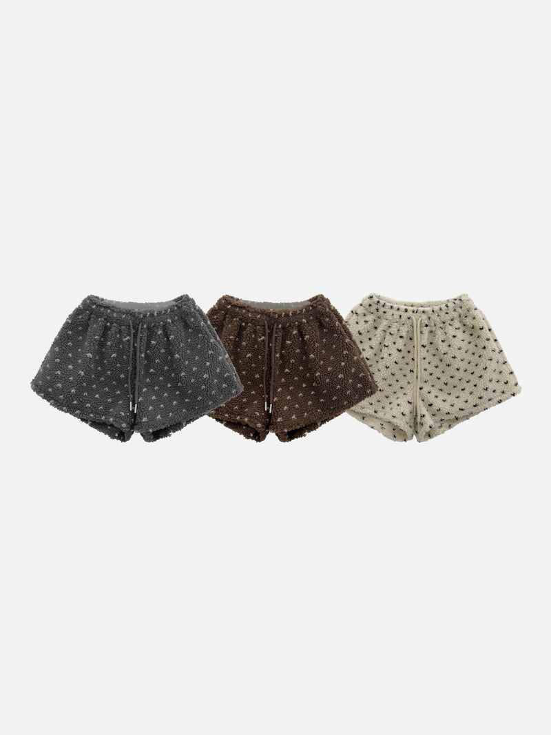 Marshmallow Dot Poggle Shorts (3c)