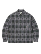 Cute bear plaid print jacket