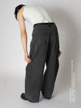 RB27 Washed Denim Scimitar Pants