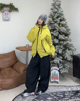 Allen two-pocket brushed banding pants