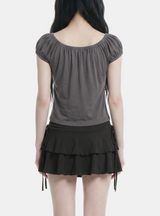 Nelly Dot Trim Top