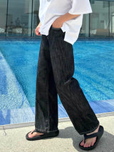 Life Linen Raw Denim Pants