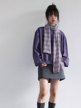 LUCKY SWEATSHIRT (DUST PURPLE)