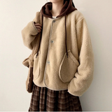 ロングディ フリースポケットジャケット