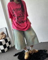 インダストリータトゥーグラフィックピグメントダイTシャツ 3カラー