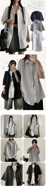MELD loose fit short-sleeved shirt
