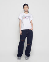 26SS WOMAN TYPING PROFILE SHORT SLEEVE T-SHIRT 