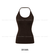 Thins Basic Modal Halter Sleeveless