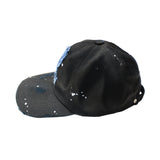 sun bleach denim logo ball cap (denim)