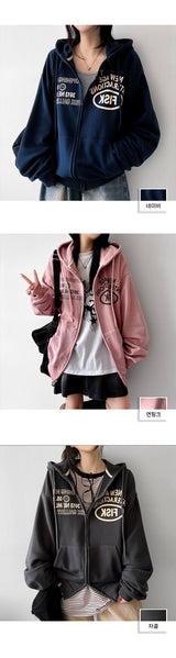 It's a two-way hoodie