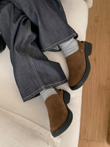 Another 2WAY Leather Clog Shoes (2color)
