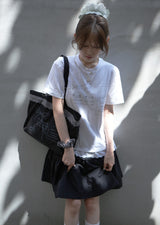  Bow sound T-shirts (white)