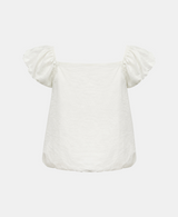 Yuna Ribbon Bubble Blouse