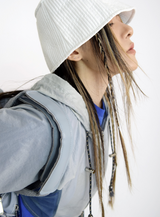 rain short hood jumper(3color)