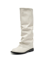 Leg warmer long Boots ivory