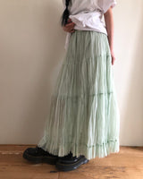 Pugl Chiffon Tiered Long Skirt