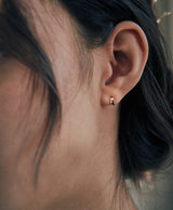 [925 silver] Deux.silver.208 / バンピアス (ゴールド)