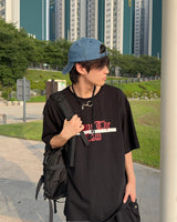 オックルオーバー半袖Tシャツ