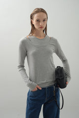 Twin Modal Layer Set_Melange Grey