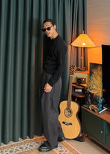 Men's ピュアクロップマッスルフィットニット 4COLOR