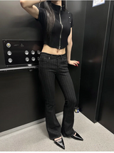 Chic stud half zip up(4color)