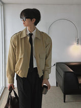 [Premium] 3 TAP Technical Epaulet Blouson (2color)