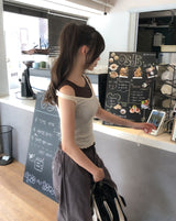モレン レイヤード ツイスト スリーブレス