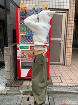 バルーンスナップワイドパンツ(3C)