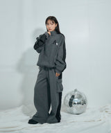UNISEX デニムライン裏起毛スウェット
