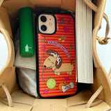 Music Puppy Orange Epoxy Phone Case