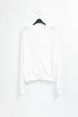 mild ルーズ フード付きジップアップ(4colors)