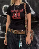 Club 21 black T